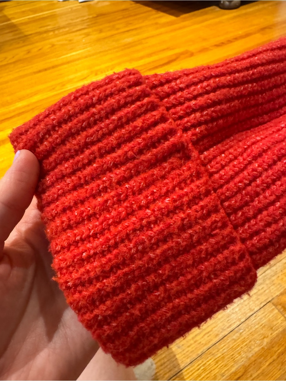 Pretty Red Sweater - Picture 3 of 5
